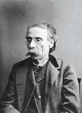 Fotografía de Camilo Castelo Branco en la edición de 1886 de Bohemia do Espirito.