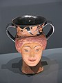 Kantharos s hlavou ženy, cca 510 – 500 pred Kr.