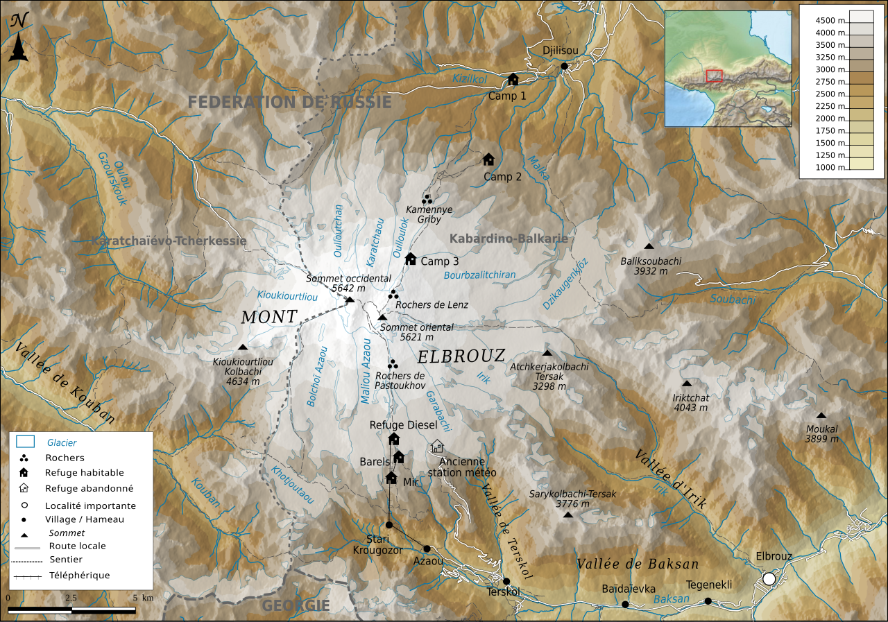 Эльбрус где находится на карте высота. Гора Эльбрус на карте. Эльбрус на карте Кавказа. На топографической карте гора Эльбрус. Кавказские горы Эльбрус на карте.