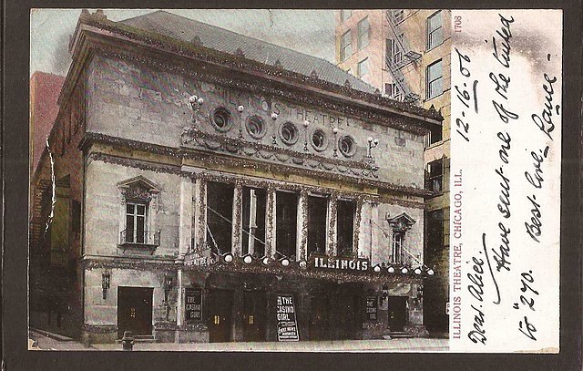 The Casino Girl at the Illinois Theatre in Chicago (1906)