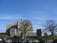 Castle Rushen today, where Wilson was held for a time. Castle Rushen in March 2006.jpg