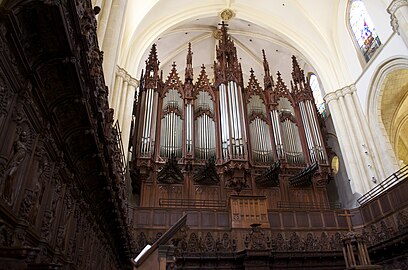 Cathédrale de Murcie (Espagne), grand orgue.