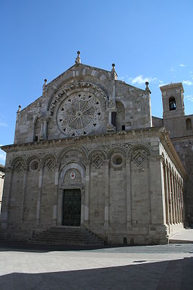 Troia Katedrali bölümünün açıklayıcı görüntüsü