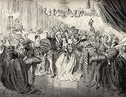 Illustration by Gustave Doré to Perrault's Cinderella