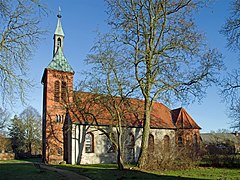 Kirche von Süden her gesehen