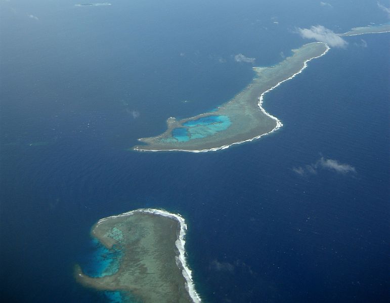 File:Chuuk lagoon, Mochun Fanananei Pass aerial view (cropped).jpg