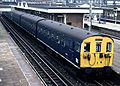 A London bound Class 501 train calls at Harrow and Wealdstone. The B1 headcode signifies that this train worked the Euston-Watford (and vice versa) service.