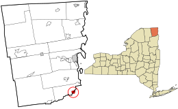 موقعیت کیزویل، نیویورک در نقشه