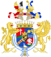 Coat of Arms of Hans Heinrich Thyssen-Bornemisza (Order of Charles III).svg