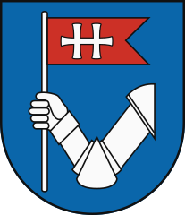 Coat of arms of the city of Nitra, Slovakia