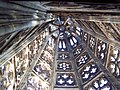 פנים הצריח הנאו-גותי של קתדרלת קלן (תוכנן בסוף המאה ה-13, נבנה במאה ה-19)