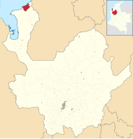 San Juan de Urabá: situs