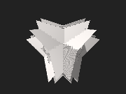 Compound of six tetrahedra with rotational freedom (25deg).stl