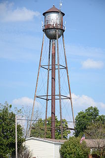 <span class="mw-page-title-main">Cotter water tower</span> United States historic place