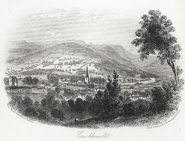 General view of the town, c. 1860