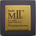 Cyrix M II-433GP - 300MHz CPU 1998 front.jpg