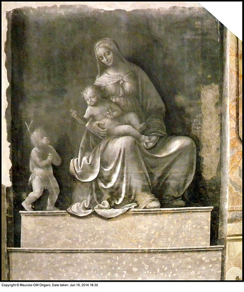 File:DSCN2121-P copiaMilano - San Marco - Madonna leonardesca - Foto Maurizio OM Ongaro 19-Giu-2014.jpg