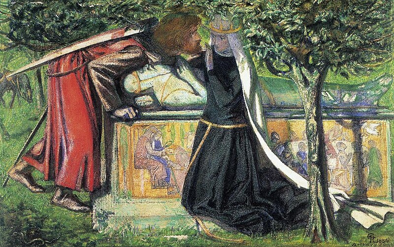 File:Dante Gabriel Rossetti - Arthur's Tomb (1855).jpg