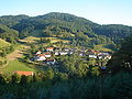 Der Daumberg (462 m ü. NN) südlich Trösels (Gorxheimertal) ist der Rest (Rhyolith, Staub- und Glas­tuffe) eines Vul­kans, der bei sei­nem Ausbruch das Granitgrund­gebirge durchbrach.