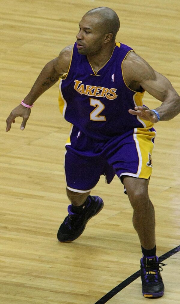 Derek Fisher, the 1996 Sun Belt Player of the Year, has won five NBA Finals with the Los Angeles Lakers.