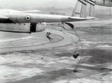 French Union paratroops dropping into Dien Bien Phu