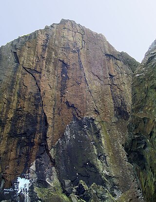 <span class="mw-page-title-main">Rhapsody (climb)</span> Traditional climbing route in Dumbarton, Scotland