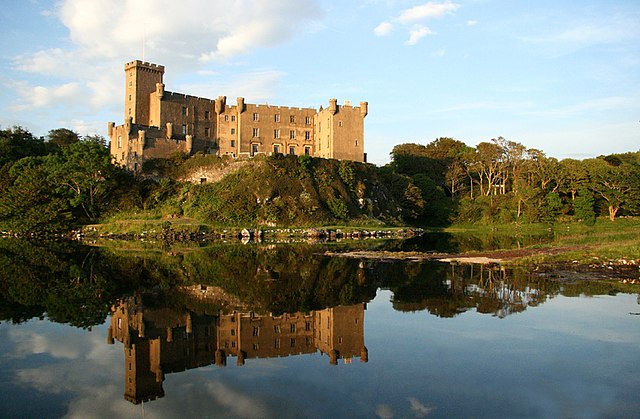 Dunvegan Castle, seat of the chiefs of the Clan MacLeod for over 700 years.