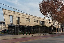 Edificio corporativo de EFE, Estacion Central, Santiago 20220626.jpg