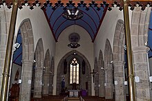 Intérieur de l'église Saint-Adrien.