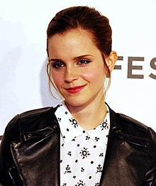 Emma Watson, one of the visiting fellows of the college