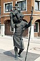 Statue of Saint Christopher at the Rhine promenade (2007)