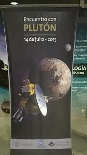 La llegada de la sonda a Plutón se vivió en todo el mundo. En la imagen el evento en la Facultad de Ciencias Astronómicas y Geofísicas (UNLP)