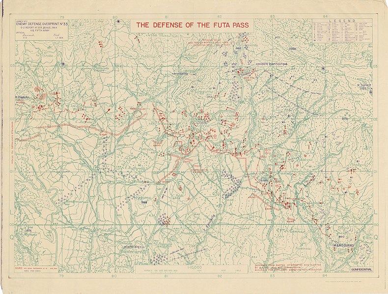 File:Enemy Defense Overprint No. 33 Defense of the Futa Pass - NARA - 100384977.jpg