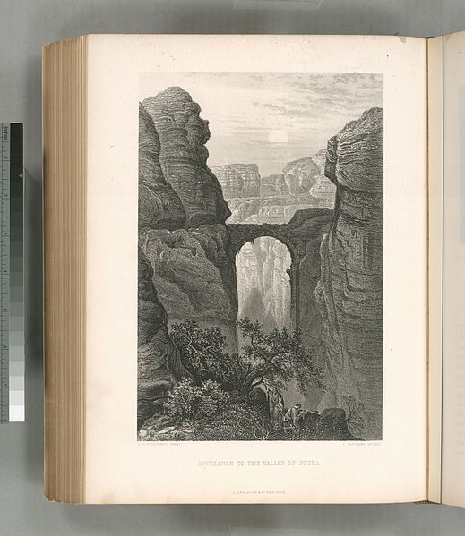 File:Entrance to the valley of Petra (NYPL b10607452-80703).jpg