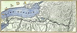 A c. 1840 map of the Erie Canal Erie-canal 1840 map.jpg