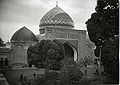 Старая фотография Голубой мечети в Ереване (XIX век)