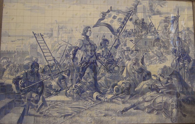 File:Estação São Bento - Azulejo (D. Henrique em Ceuta).jpg