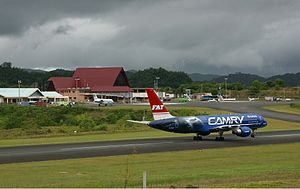 FAT Boeing 757 letiště Palau Spijkers.jpg