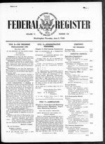 Thumbnail for File:Federal Register 1948-06-03- Vol 13 Iss 108 (IA sim federal-register-find 1948-06-03 13 108).pdf