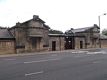 Fenham Barracks, Newcastle upon Tyne, command headquarters in the early 19th century. Fenham Barracks.jpg
