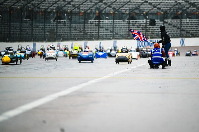 Grid of the IET F24 Final 2018 at Rockingham Motor Speedway.