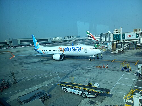 fly dubai in Dubai International Airport