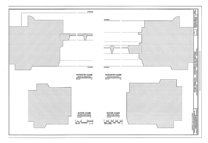 File:Fort Simcoe, Officer's Quarters, Fort Simcoe Road, White Swan, Yakima County, WA HABS WA-238-A (sheet 7 of 7).tif