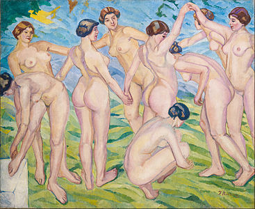 Desnudos (1916-1918), Museu de Belles Arts de Bilbao.