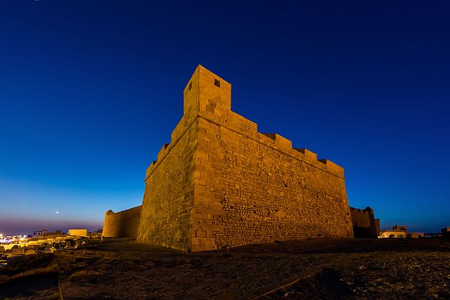 Крепость Бордж-эль-Кебир в Махдии (Тунис)