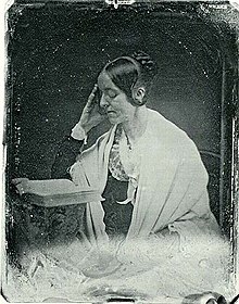 The only known daguerreotype of Margaret Fuller (by John Plumbe, 1846)
