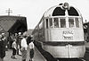 The Flying Yankee train at an unidentified location in 1938