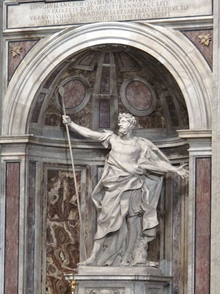 <i>Saint Longinus</i> (Bernini) Sculpture by Gianlorenzo Bernini
