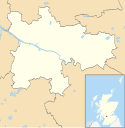 Location map of Glasgow.