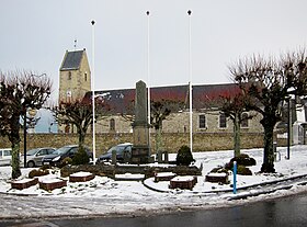 A Saint-Malo Church in Gouville-sur-Mer cikk illusztráló képe